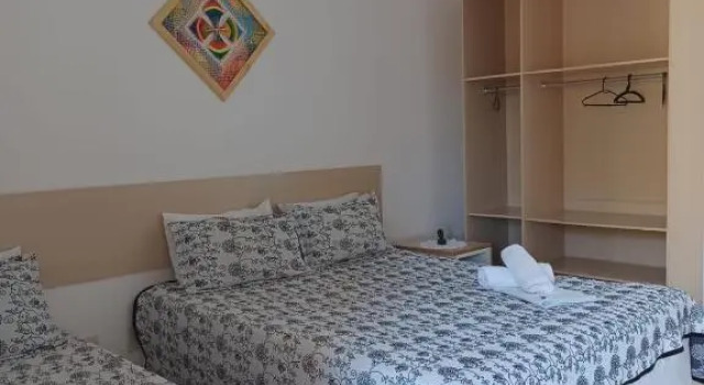 Трёхместный номер Standard с балконом Pousada Paraiso Frances