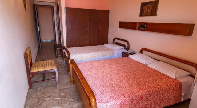 Трёхместный номер Standard с частичным видом на море Hotel Agamemnon Beach