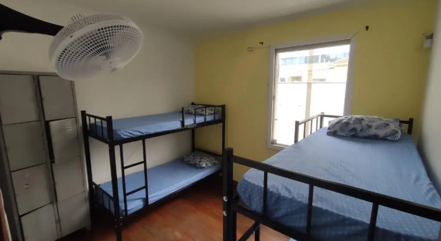 Кровать в общем номере (женский номер) Metrô Hostel SP