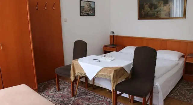 Camera doppia Economy con vista sulla città Pension Reimer