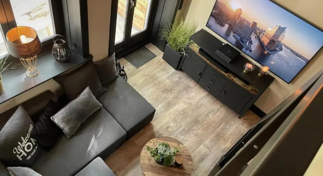 Апартаменты Black Suite Luxus in Alsternähe