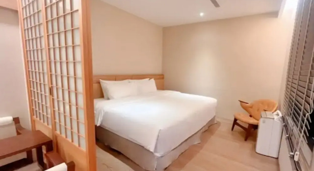 Camera tripla familiare Standard con vista sul cortile 金漫會館-金瓜石九份景觀民宿-Jien Mount Villas