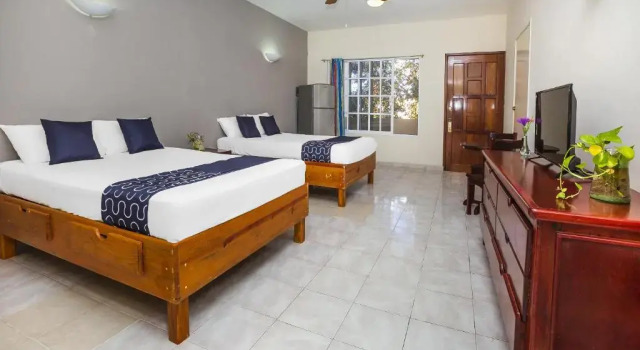 Четырёхместный номер Standard Hotel Kiin Cozumel