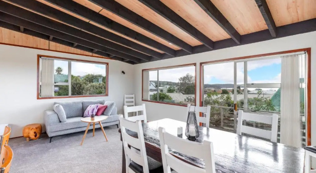 Couches, Bar Table & Kawau View
