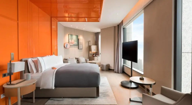 Двухместный номер Premium с красивым видом из окна Canopy by Hilton Chengdu City Centre