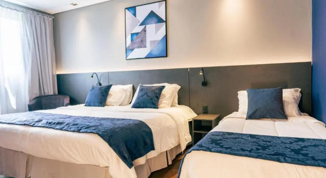 Трёхместный номер Economy Mayná Hotel Prudentópolis Centro