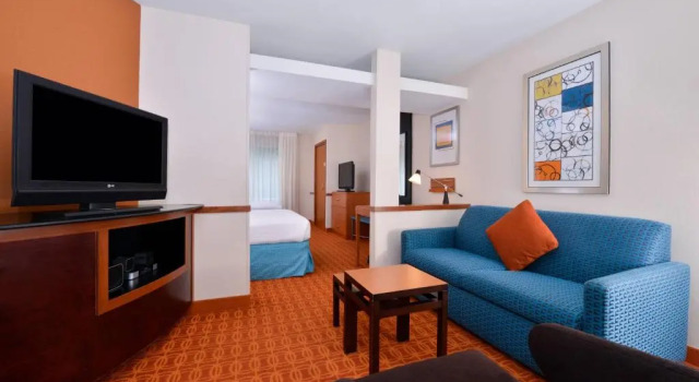 Двухместная студия Fairfield Inn and Suites by Marriott Asheboro