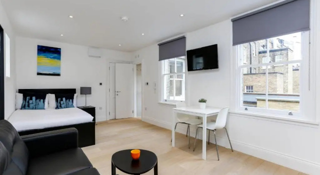 Студия Kings Cross Serviced Apartments by Concept Apartments
