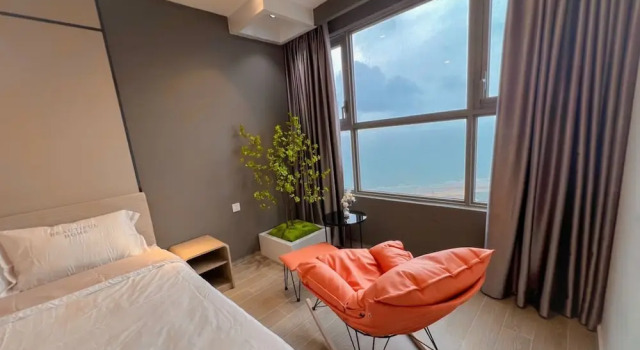 Апартаменты с 3 комнатами с балконом и с видом на океан The Song Apartment Vung Tau
