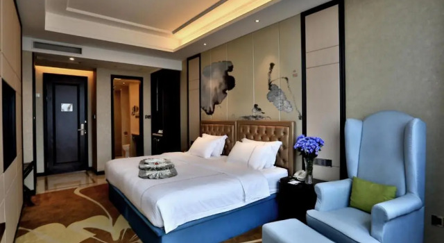 Номер Deluxe Yiwu Zhonglian Kaixin Hotel