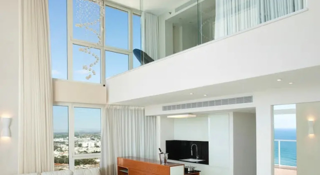 Habitación doble De lujo dúplex con balcón y con vista al mar Island Luxurious Suites Hotel and Spa
