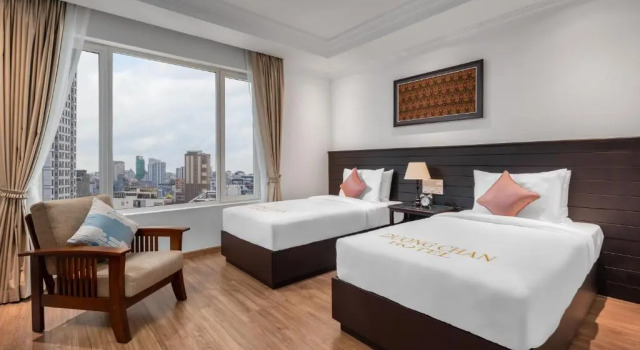 Двухместный номер Deluxe Duong Chan Hotel