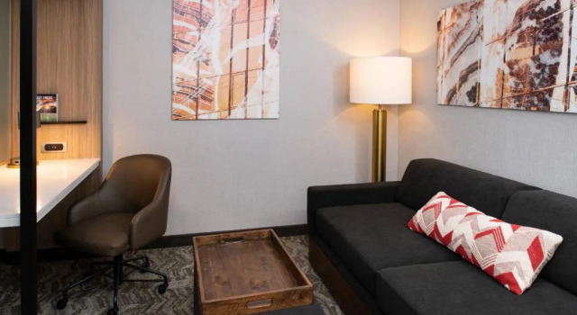 Четырёхместный люкс SpringHill Suites by Marriott Kansas City Northeast