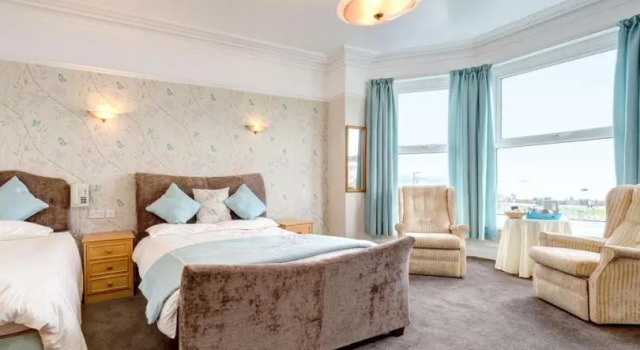 Standard Kolmen hengen huone Marine Hotel Paignton