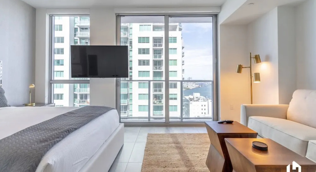 Студия Deluxe Downtown Miami Condos by Lua Host
