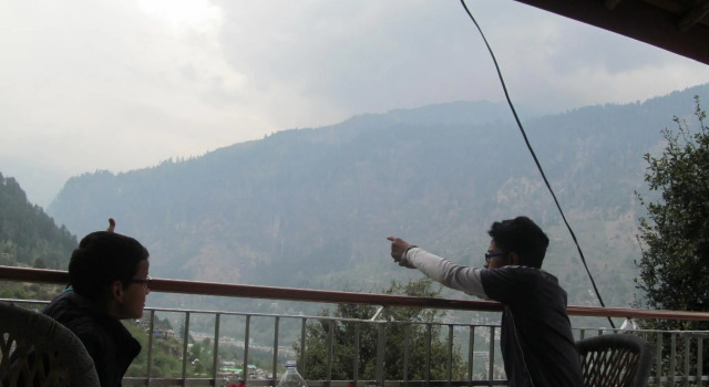 Двухместный номер Deluxe Manali top Inn & Cafe