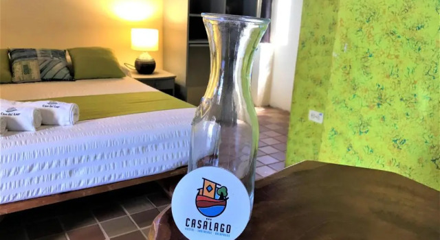 Двухместный номер Deluxe с балконом Casa del Lago Lodging House