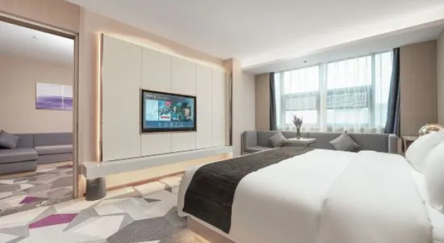 Двухместный люкс Deluxe Lavande Hotel Qihe Economic Development Zone