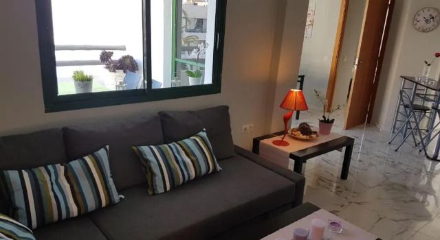 Apartment Casa Palmera only 150 meters to the beach, heated pool, wifi, SAT-TV, balcony with poolview