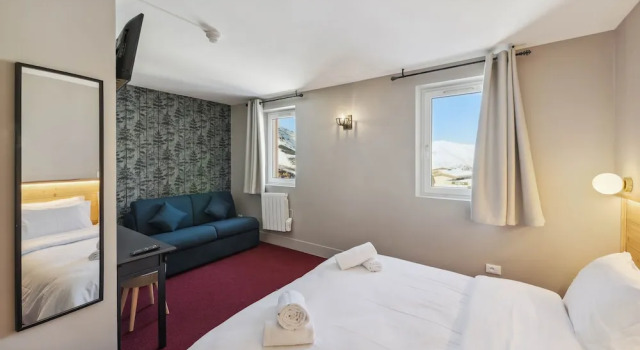 Номер Standard с видом на горы Hotel Turan & Spa