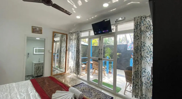 Tranquil Stay, Studio Flat - Palolem Beach, Boek Appartement Appartementen in Lagos, Appartement