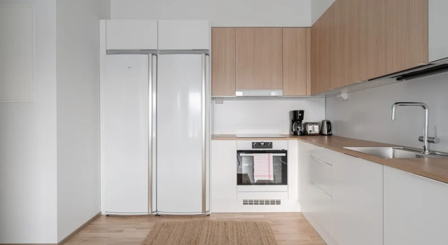 Апартаменты Deluxe с балконом Spacious 2BR at Tammela Stadium - Sauna & Balcony