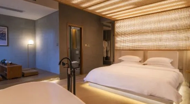 Люкс Luxury Wuyishan Hongpao Xunyou Tea Space Aesthetics Holiday Mountain Residence