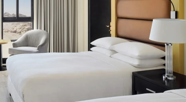 Двухместный номер Deluxe Petra Marriott Hotel