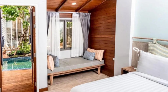 Двухместный номер Deluxe с балконом Pastell Oldtown Chiang Mai