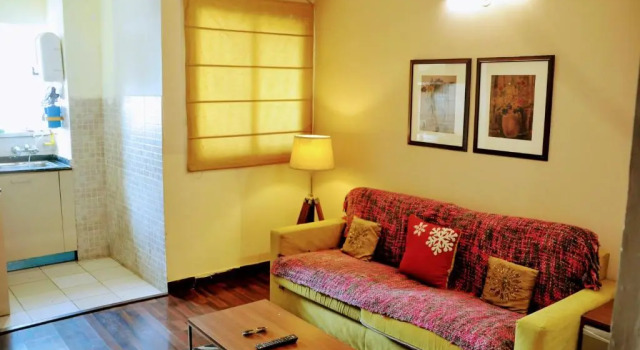 Апартаменты c 1 комнатой Studio Apartment with Green lawns