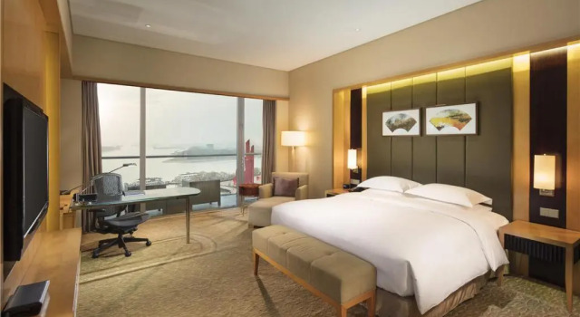 Номер Standard с видом на реку Hilton Nanjing Riverside