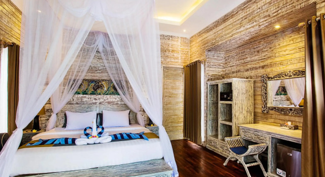 The Palm Grove Villas, Buchen Sie Hotel Hotels in Klungkung mit Pool, Schwimmbad