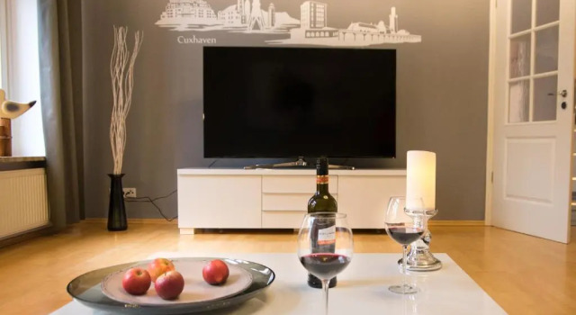 Апартаменты Luxuriöse Ferienwohnung NR33 am Gründeich