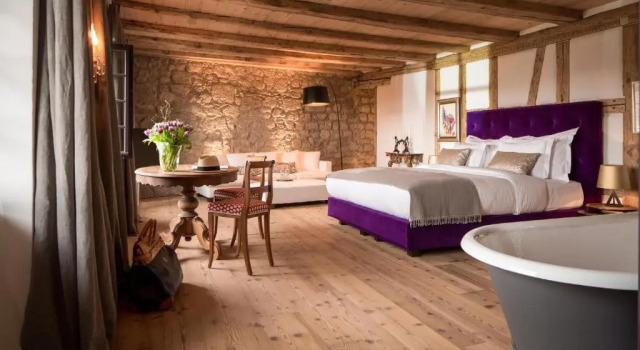 Люкс с видом на горы Hotel Krone Regensberg
