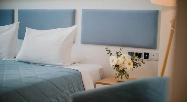 Deluxe Dvoulůžkový s manželskou postelí pokoj s balkonem Qbic City Hotel