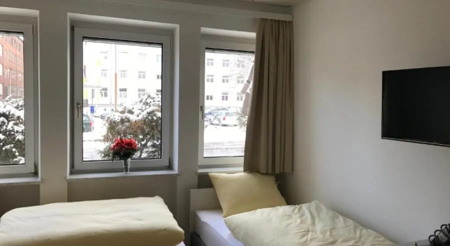 Трёхместный номер Standard Montagehotel Bed & Steel