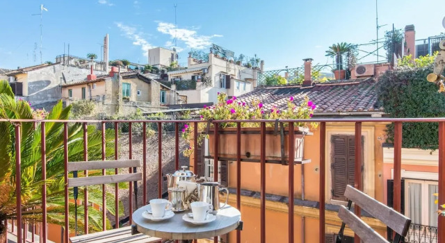 Апартаменты с 3 комнатами с балконом RSH Luxury Spanish Steps Terrace