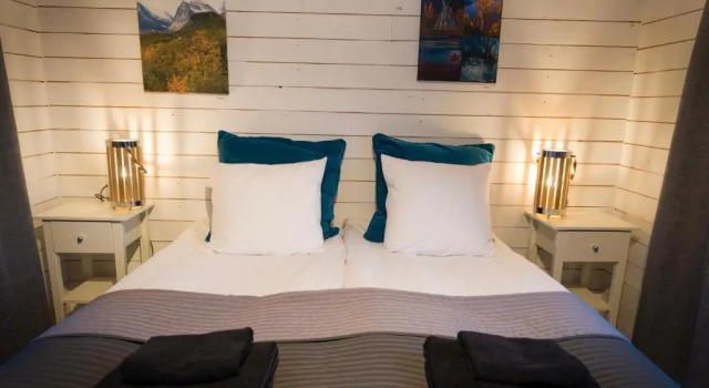 Arctic gourmet cabin, Book Feriehus Sommerhuse i Lapland Sweden, Hytte