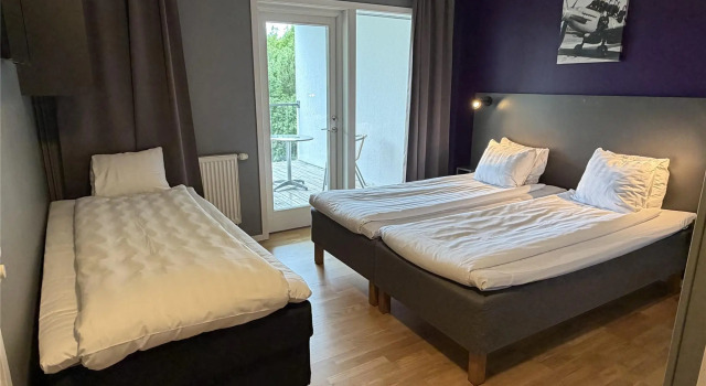 Standard- tredobbelt familie værelse Connect Hotel Arlanda