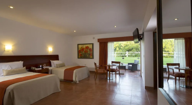 Supérieure quadruple chambre Hotel Las Dunas