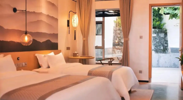 Четырёхместный семейный номер Standard Manor Landscape Hotel Shenzhen