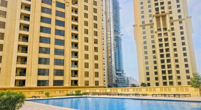 Апартаменты Stunning Marina Seaview Apartment 4 BR JBR