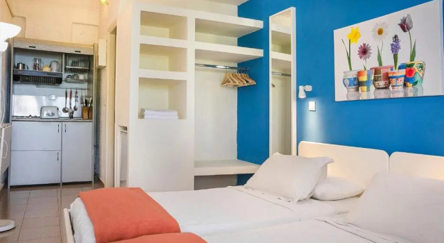 Студия с видом на море Metaxatos Apartments