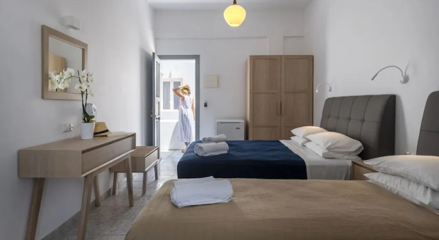 Трёхместный номер Standard с балконом Galinos Hotel for adults only