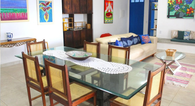 Casa das Cores ao mar Jacumã RN