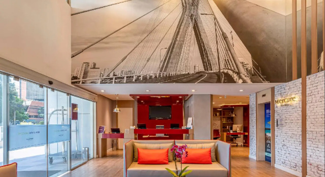 Mercure São Paulo Nações Unidas, Забронировать Отель Санту-Амару Сан-Пауло, рядом с Американская торговая палата