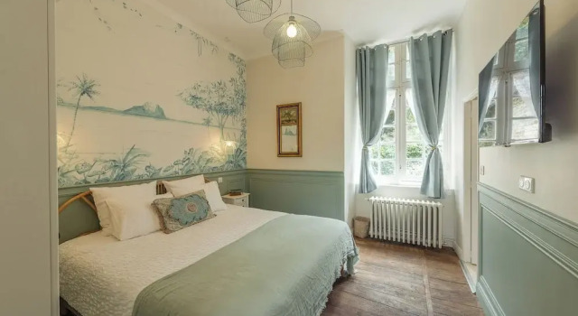 Confort chambre Manoir de Laroque Delprat