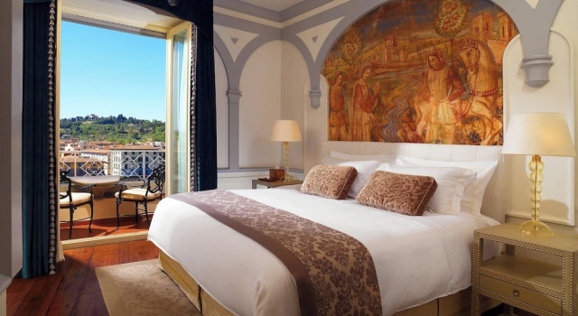 Двухместный люкс Deluxe Arno River View The St. Regis Florence