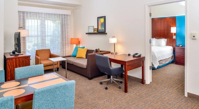 Люкс с 2 комнатами Residence Inn Marriott Waynesboro