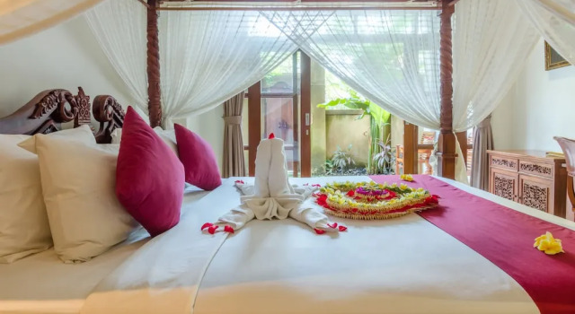 Вилла c 1 комнатой с балконом Chili Ubud Cottage